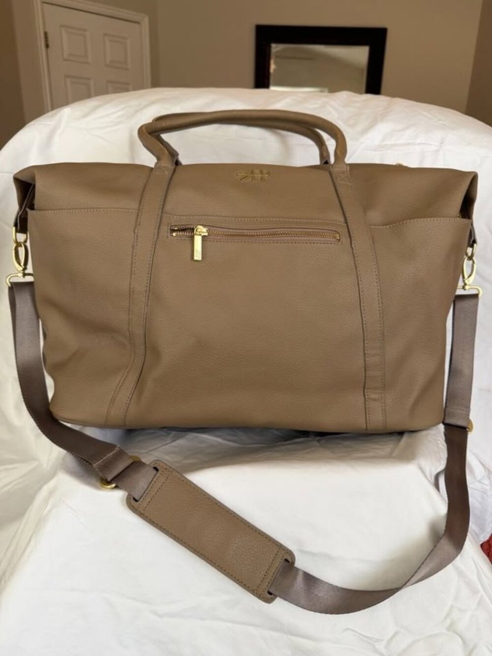 Freshly Picked Classic Weekender Fig Color Large Travel Bag
